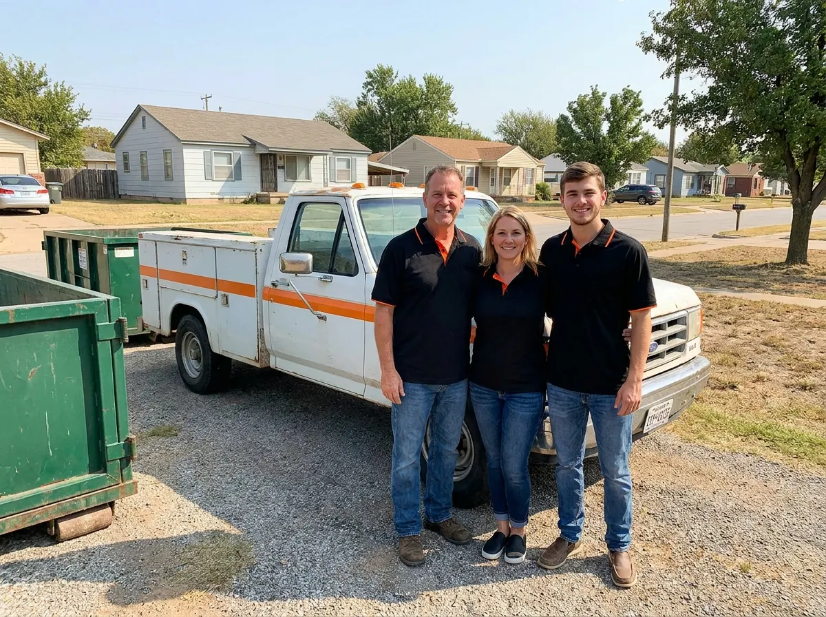 Grizzly Dumpster Rental dumpster rental team in Oklahoma City, OK
